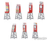 Faller 180946 Ho 7 Funfair Slot Machines Scenery Details