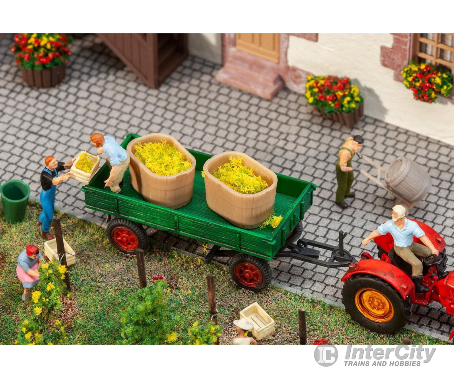 Faller 180972 Ho 2 Wooden Casks And Tubs Scenery Details