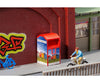 Faller 180985 Ho Old-Clothes Container Scenery Details