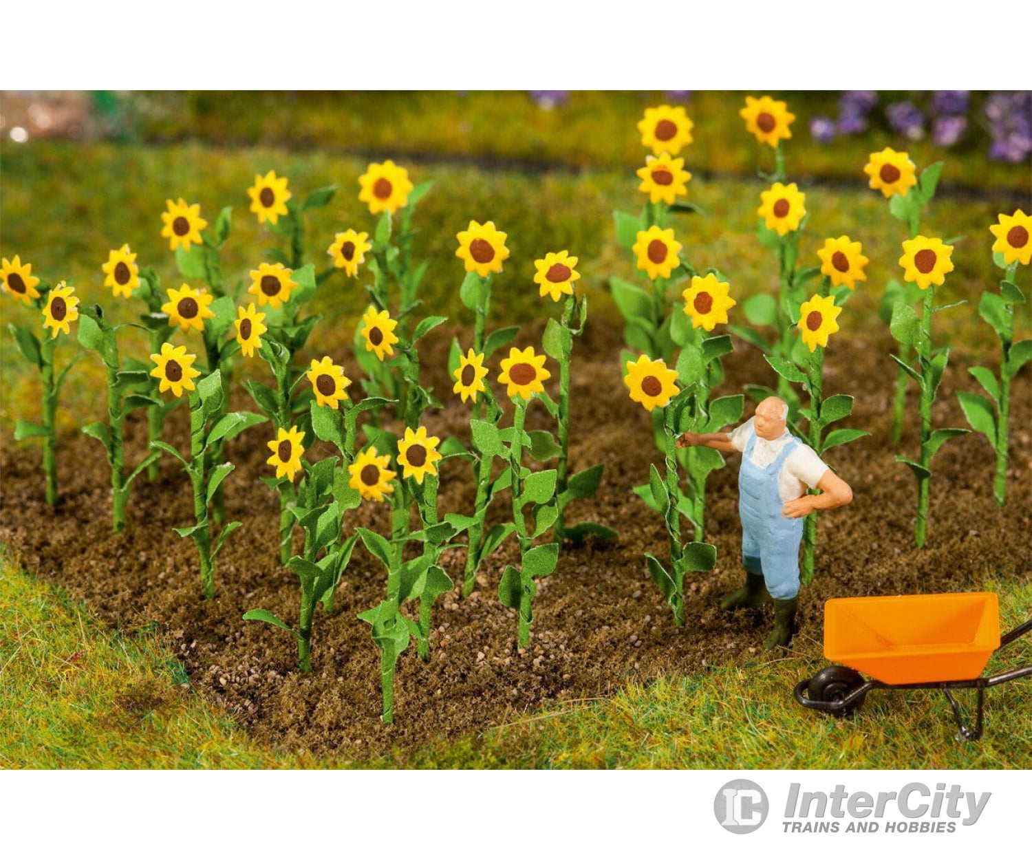 Faller 181256 Ho 16 Sunflowers Trees & Vegetation