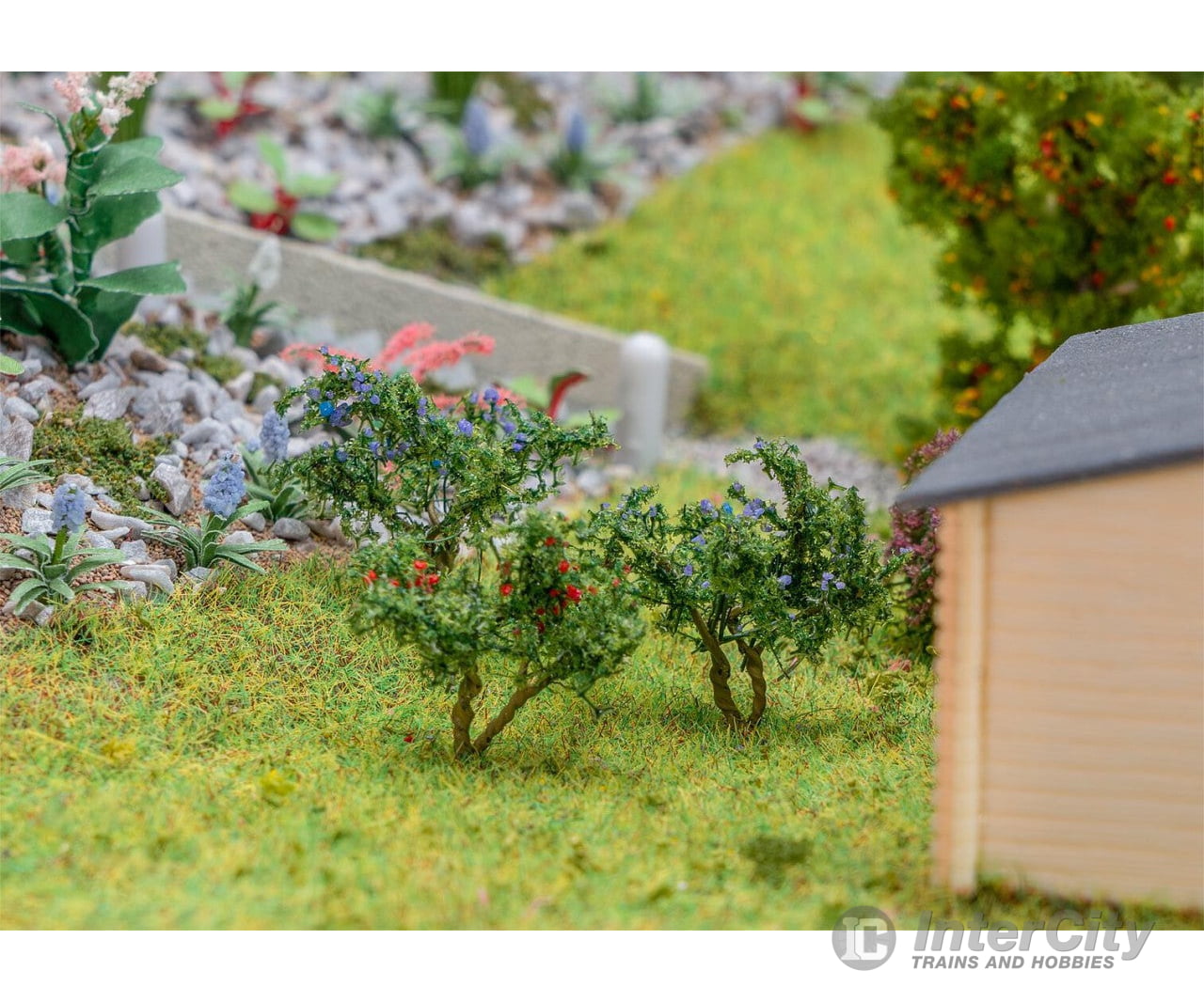 Faller 181285 Ho 12 Blueberry And Red Currant Shrubs Trees & Vegetation