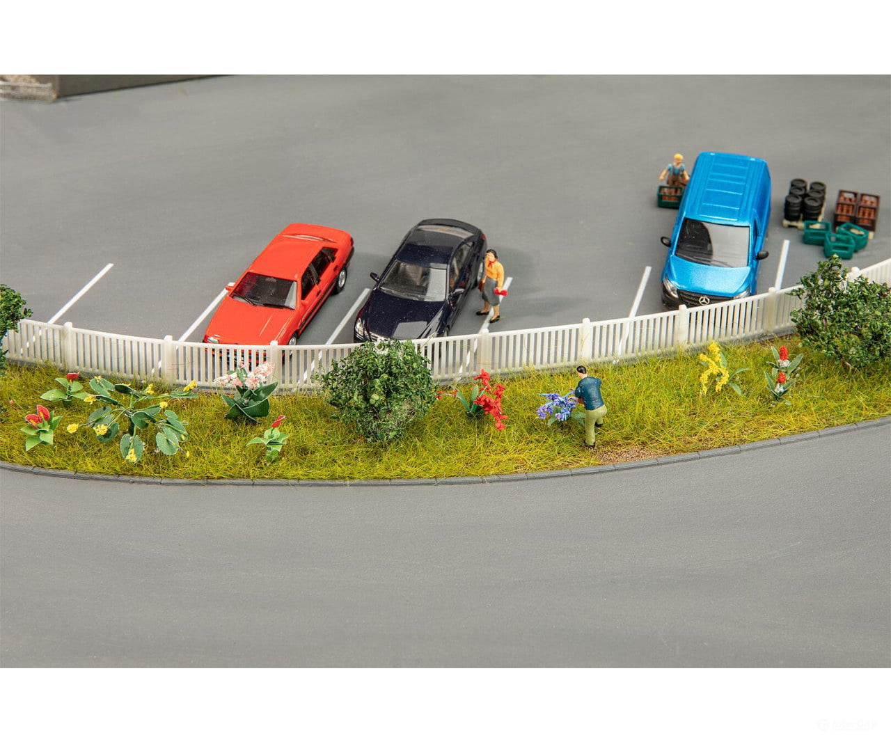 Faller 181293 Ho Flower Garden Scenery Details