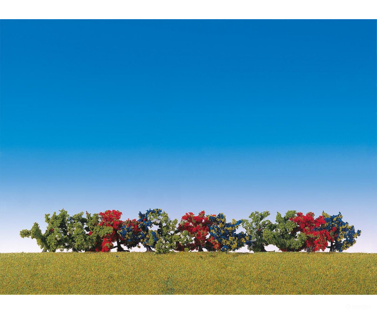 Faller 181474 Ho Tt N 12 Bushes Assortment Of Various Colours Trees & Vegetation