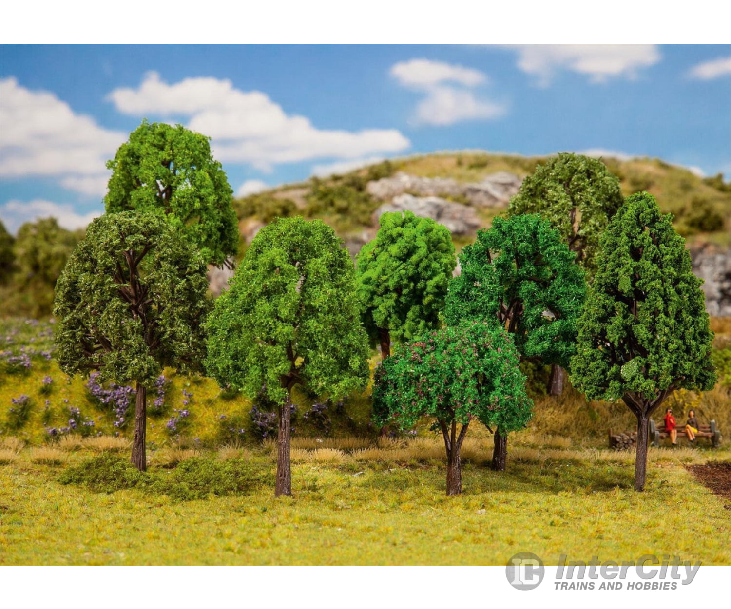 Faller 181477 H0 Tt N 20 Mixed Forest Trees Assorted Trees & Vegetation