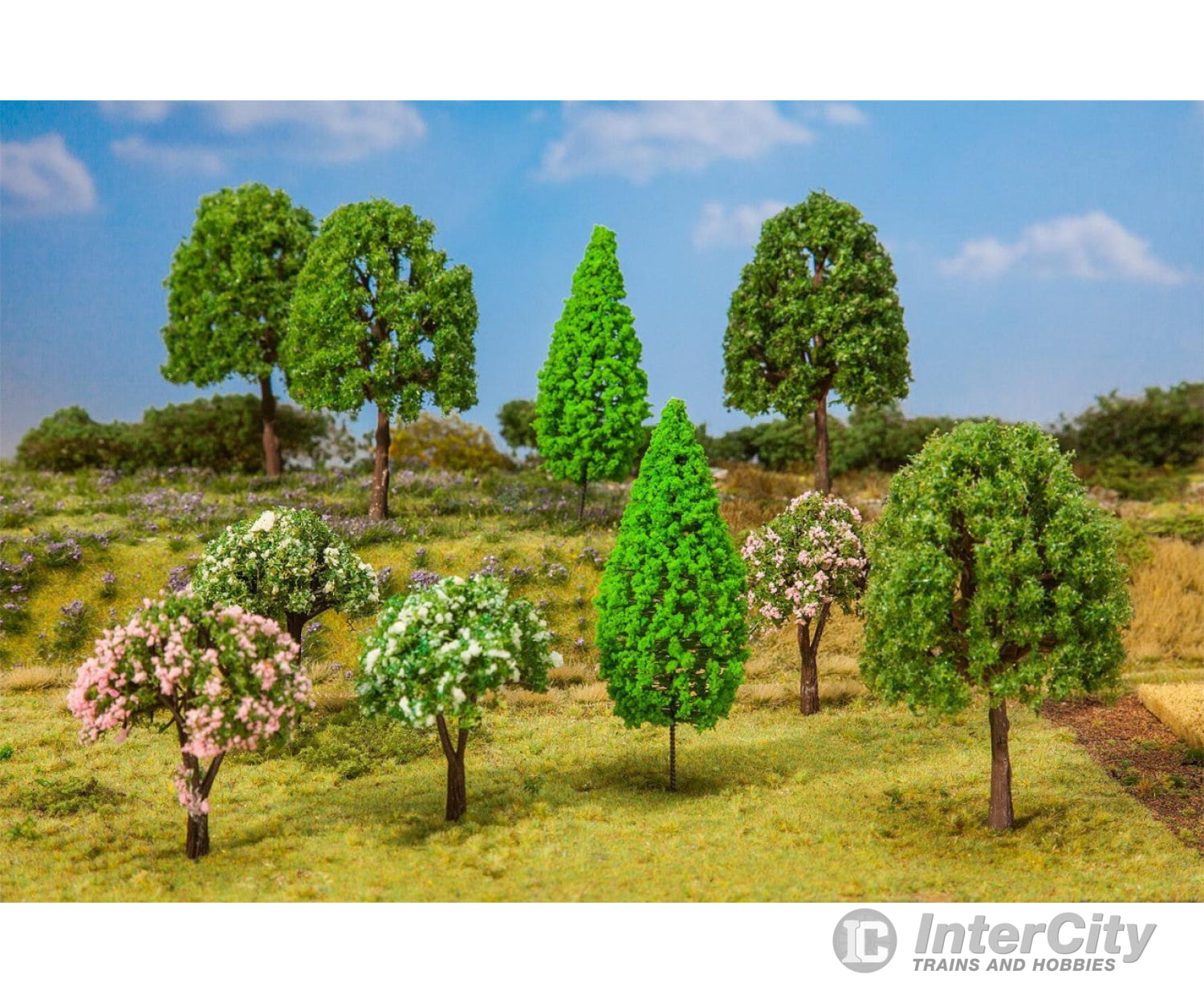 Faller 181526 Ho Tt N 10 Deciduous Trees Assorted Trees & Vegetation