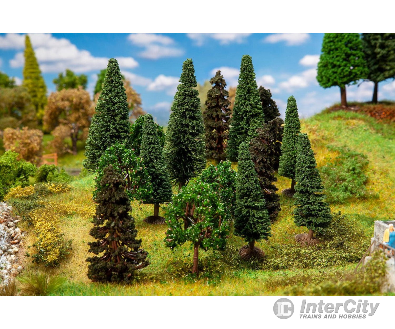 Faller 181529 H0 Tt 15 Mixed Forest Trees Assorted Trees & Vegetation