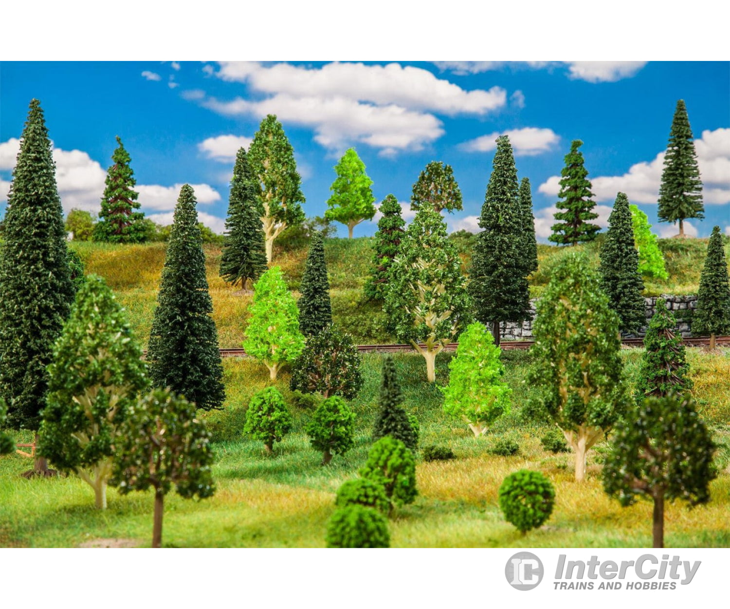 Faller 181535 Ho Tt 25 Mixed Forest Trees Assorted Trees & Vegetation