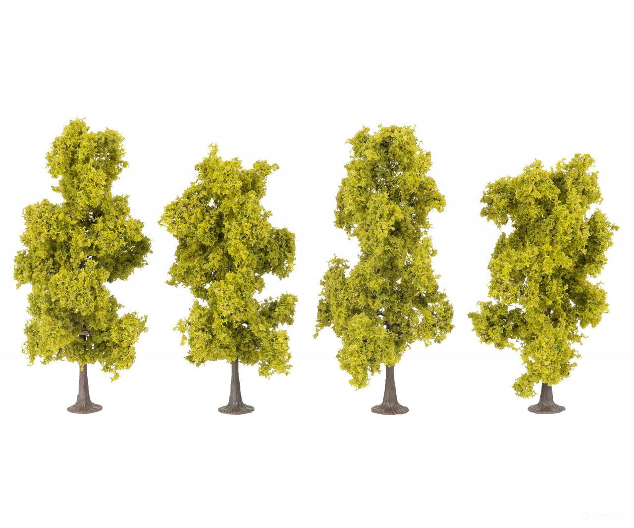 Faller 181579 HO 4 Deciduous trees light green - Trees & Vegetation