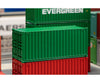 Faller 182002 Ho 20’ Container Green Freight Loads & Containers