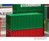 Faller 182002 Ho 20’ Container Green Freight Loads & Containers
