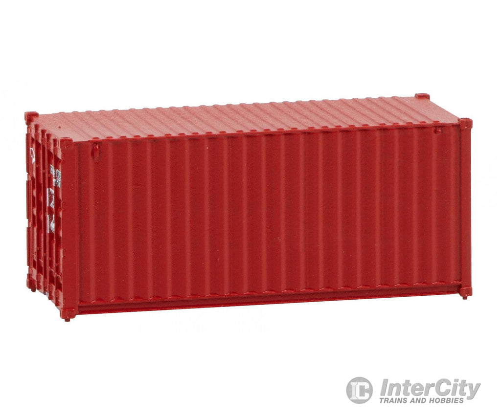 Faller 182003 Ho 20’ Container Red Freight Loads & Containers