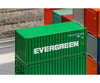 Faller 182004 Ho Evergreen 20’ Container Freight Loads & Containers