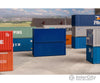 Faller 182054 Ho 20’ Container Blue Set Of 2 Freight Loads & Containers