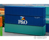 Faller 182104 Ho P&O 40’ Container Freight Loads & Containers