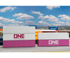Faller 182152 Ho One 40’ Container Set Of 5 Freight Loads & Containers