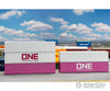 Faller 182152 Ho One 40’ Container Set Of 5 Freight Loads & Containers