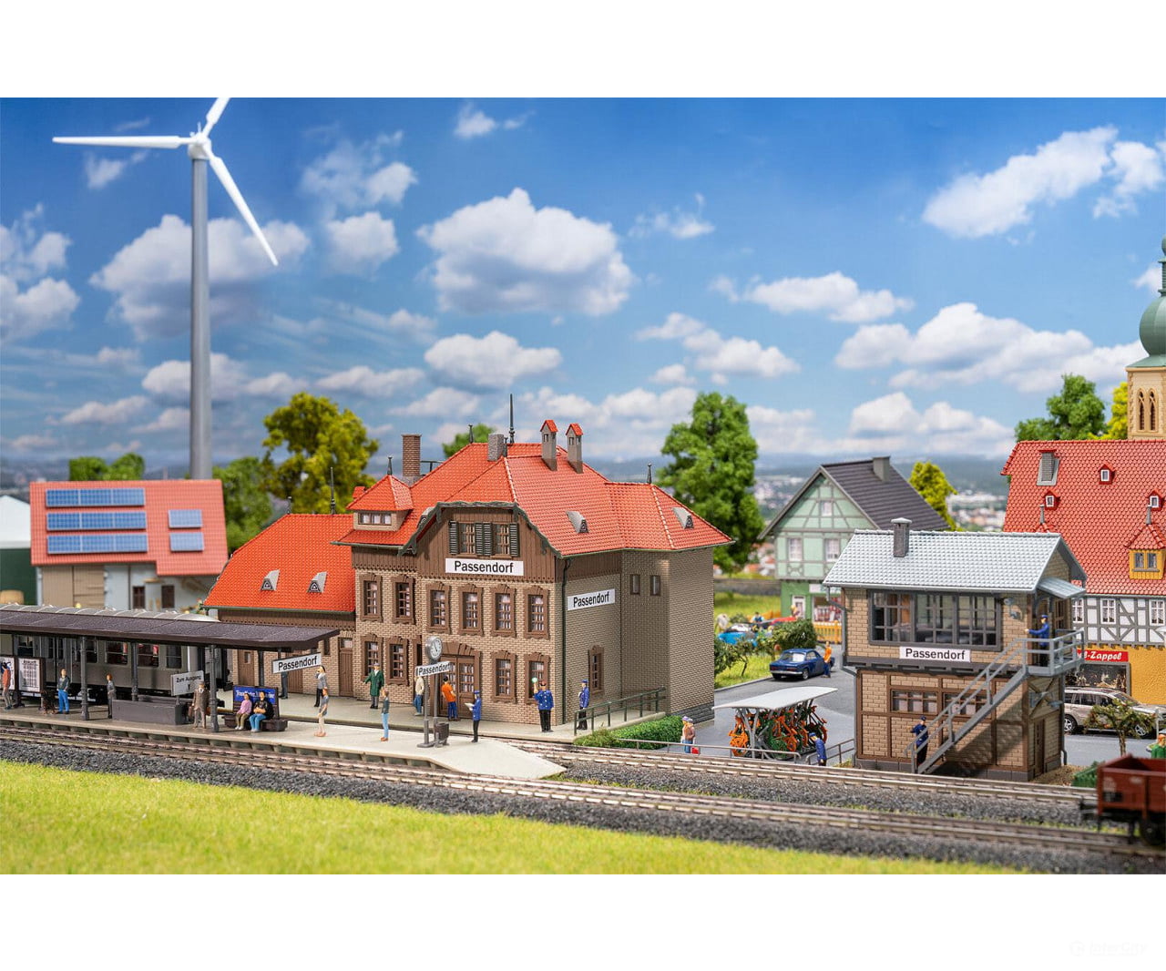 Faller 190035 Ho Passendorf Railway Station Promotional-Set Structures