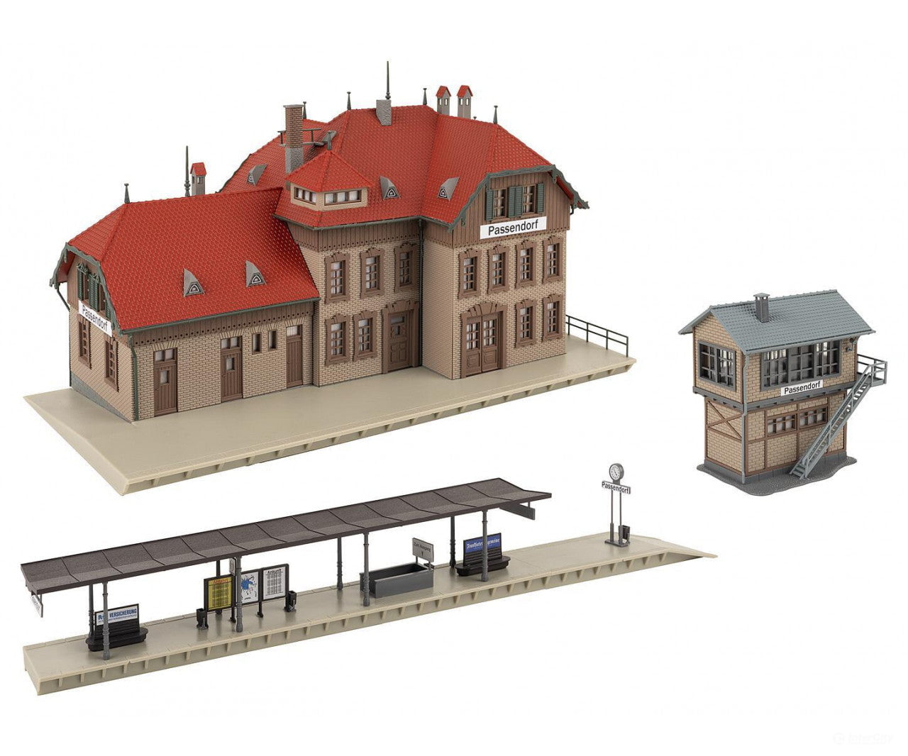 Faller 190035 Ho Passendorf Railway Station Promotional-Set Structures