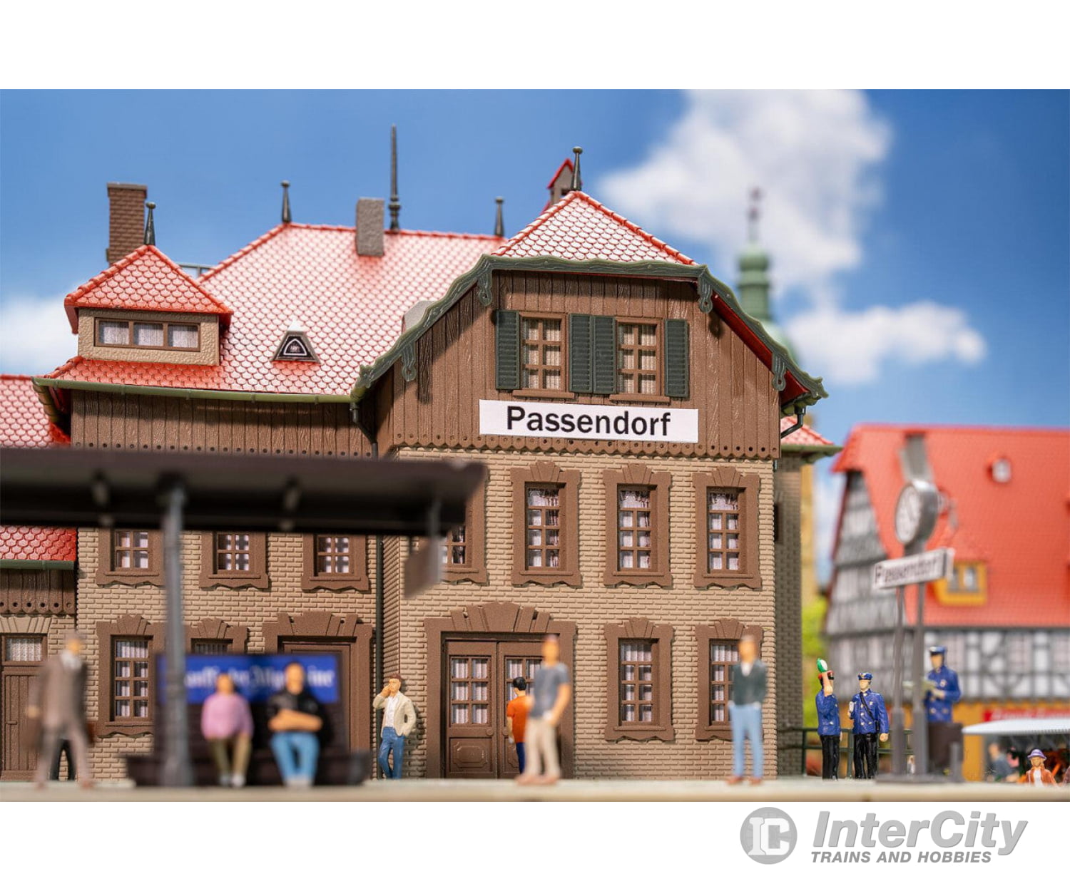 Faller 190035 Ho Passendorf Railway Station Promotional-Set Structures