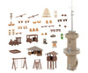 Faller 190036 Ho Adventure Playground Promotional-Set Structures