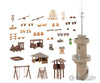 Faller 190036 Ho Adventure Playground Promotional-Set Structures