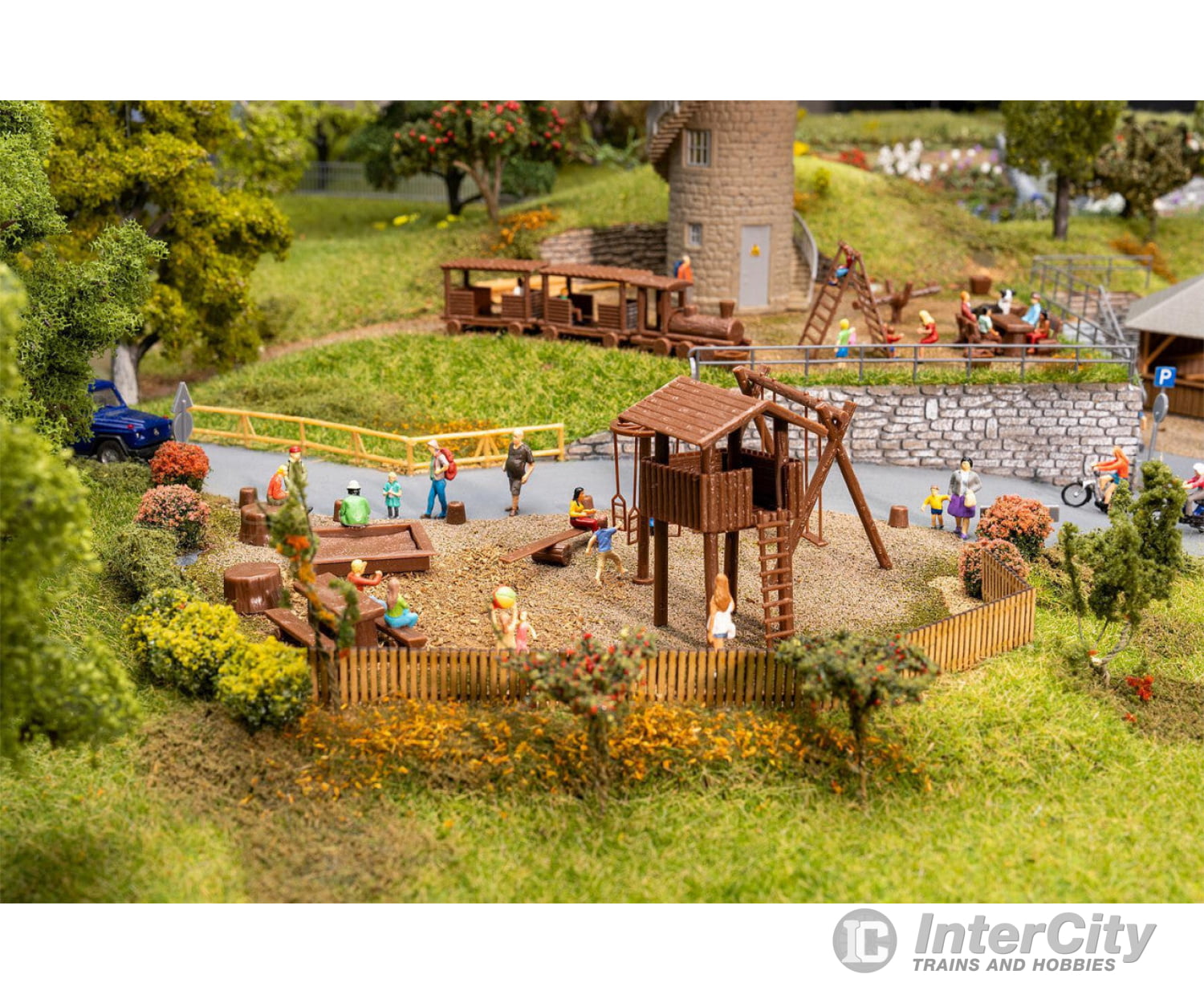 Faller 190036 Ho Adventure Playground Promotional-Set Structures