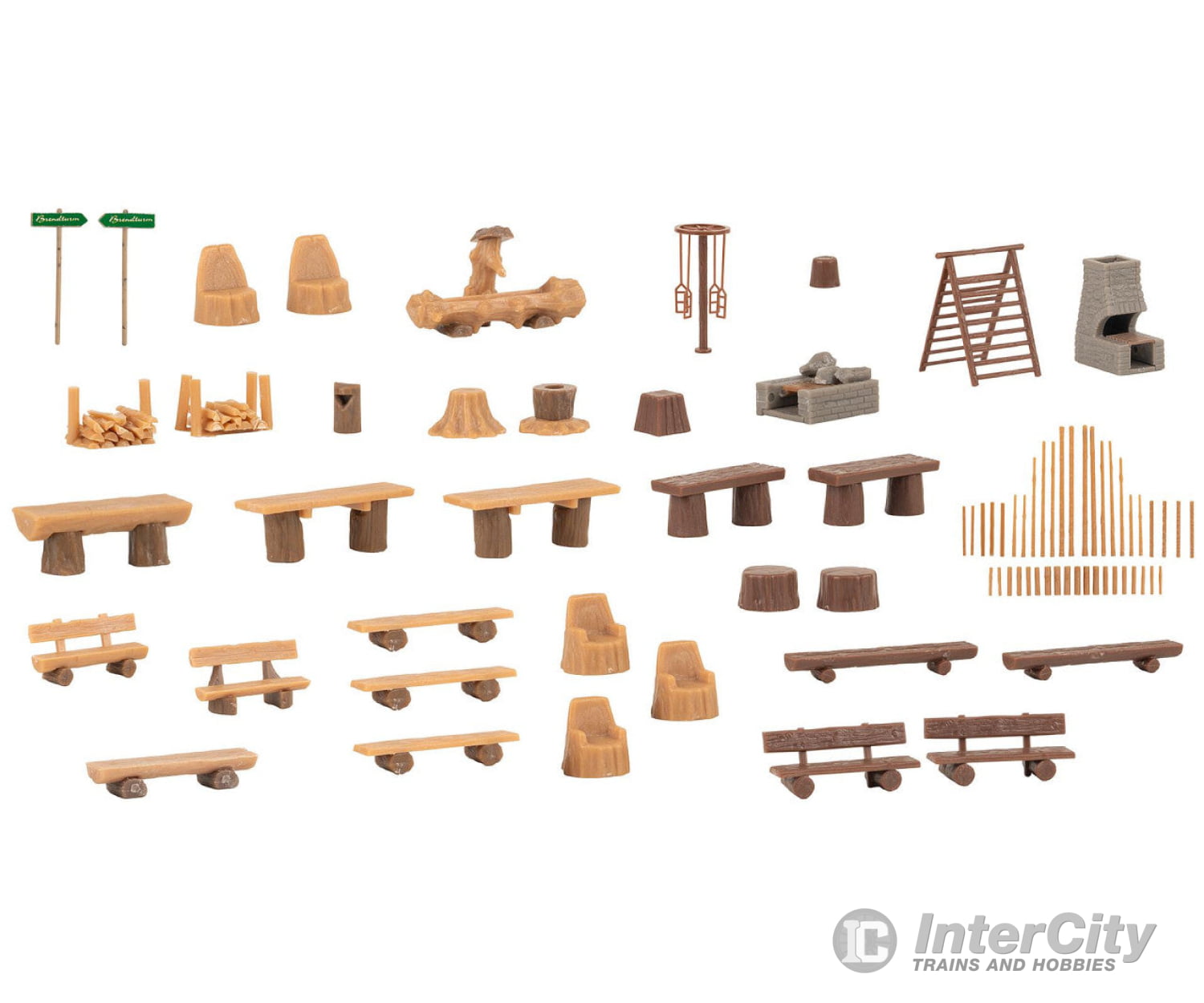 Faller 190036 Ho Adventure Playground Promotional-Set Structures