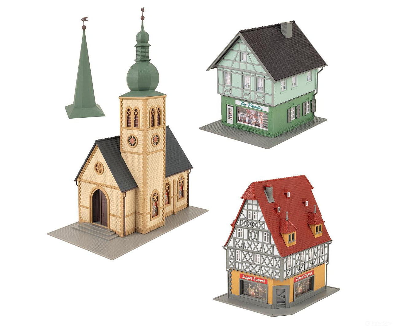 Faller 190038 Ho Village Life Promotional-Set Structures