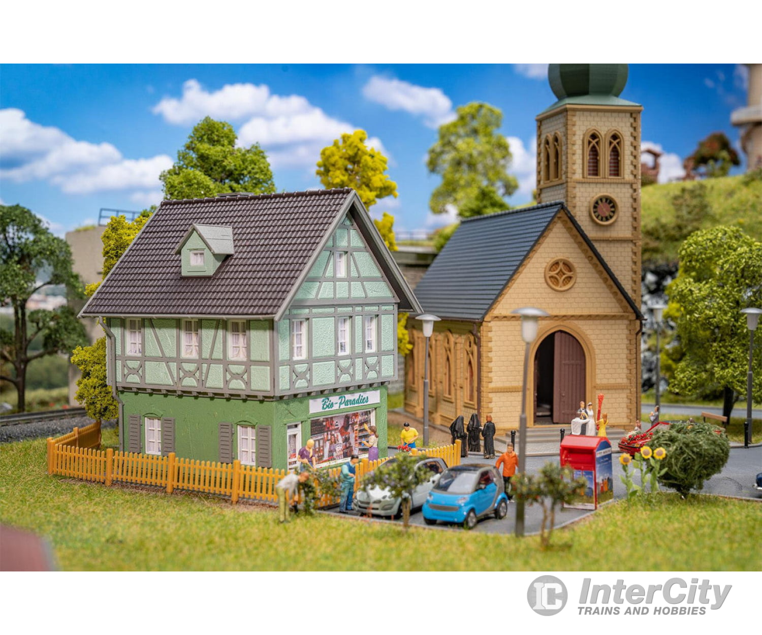 Faller 190038 Ho Village Life Promotional-Set Structures