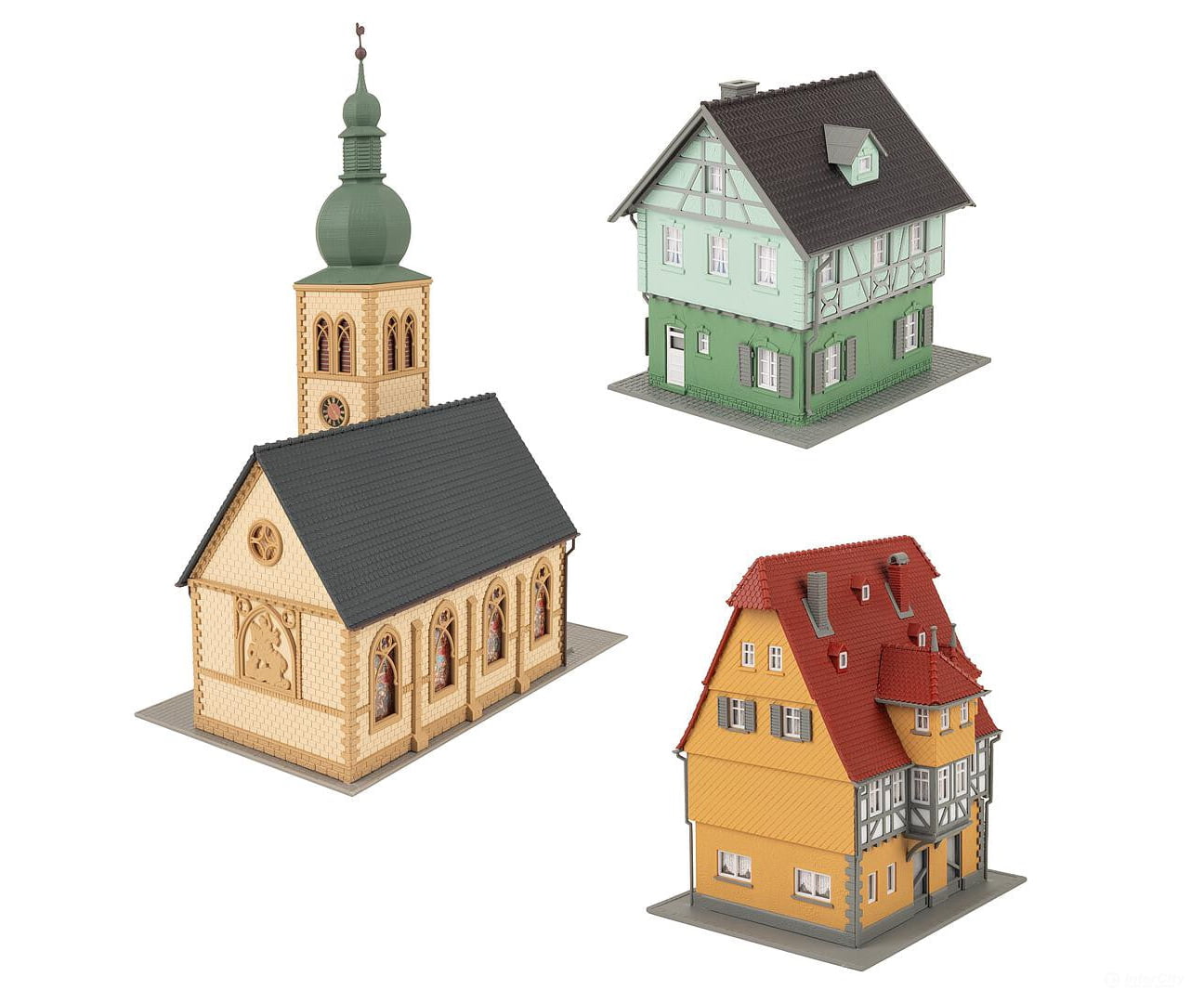 Faller 190038 Ho Village Life Promotional-Set Structures