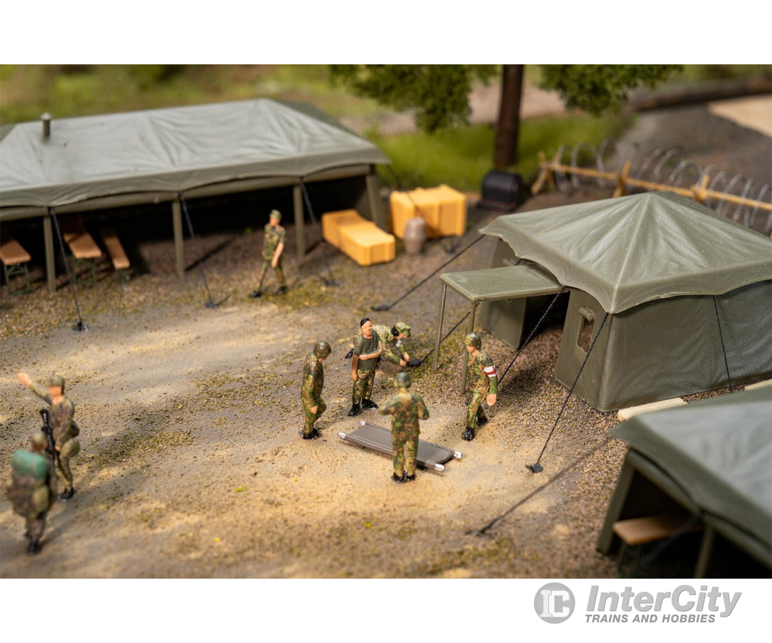 Faller 190039 Ho Armed Forces Basic Training Promotional-Set Structures