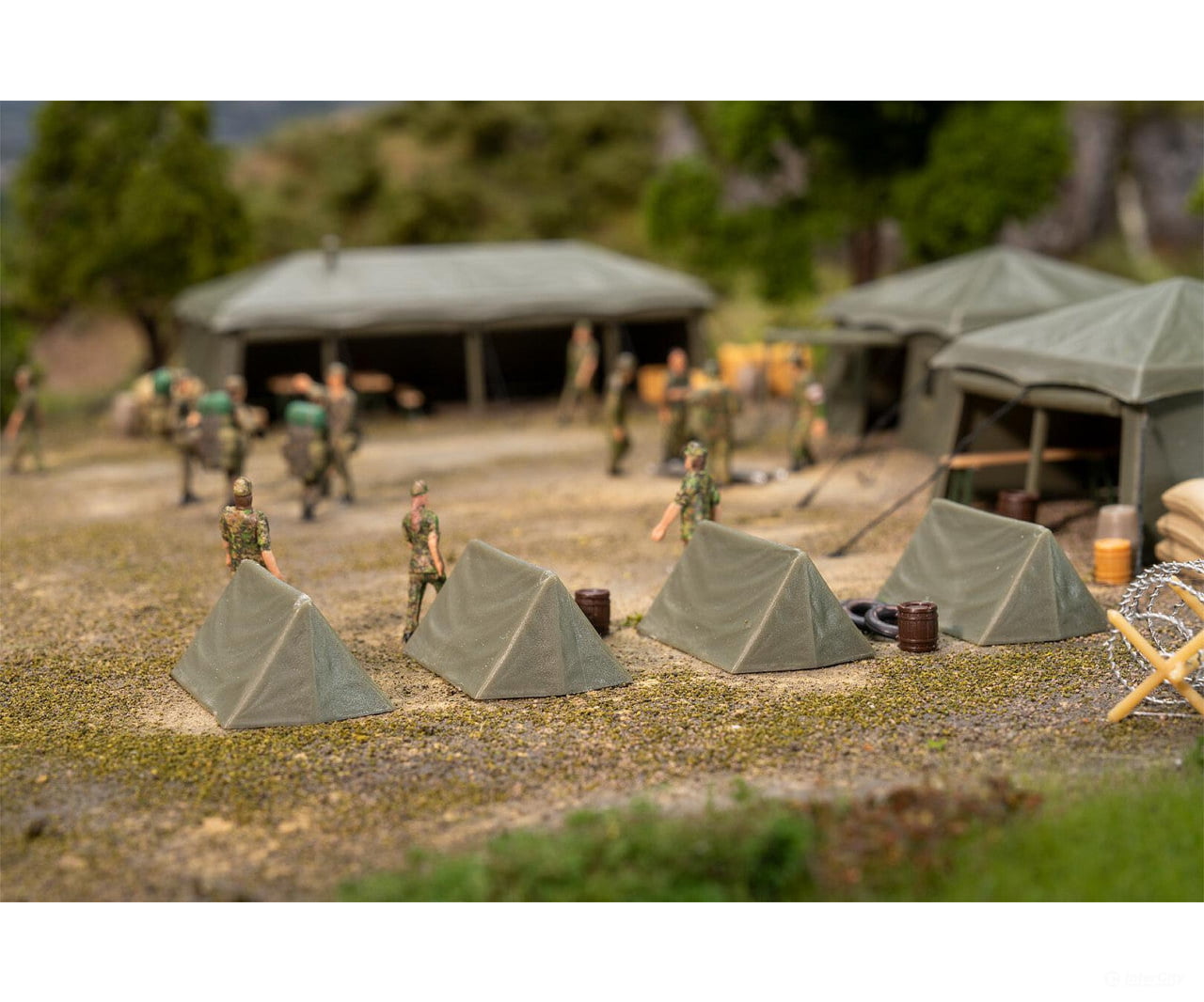 Faller 190039 Ho Armed Forces Basic Training Promotional-Set Structures
