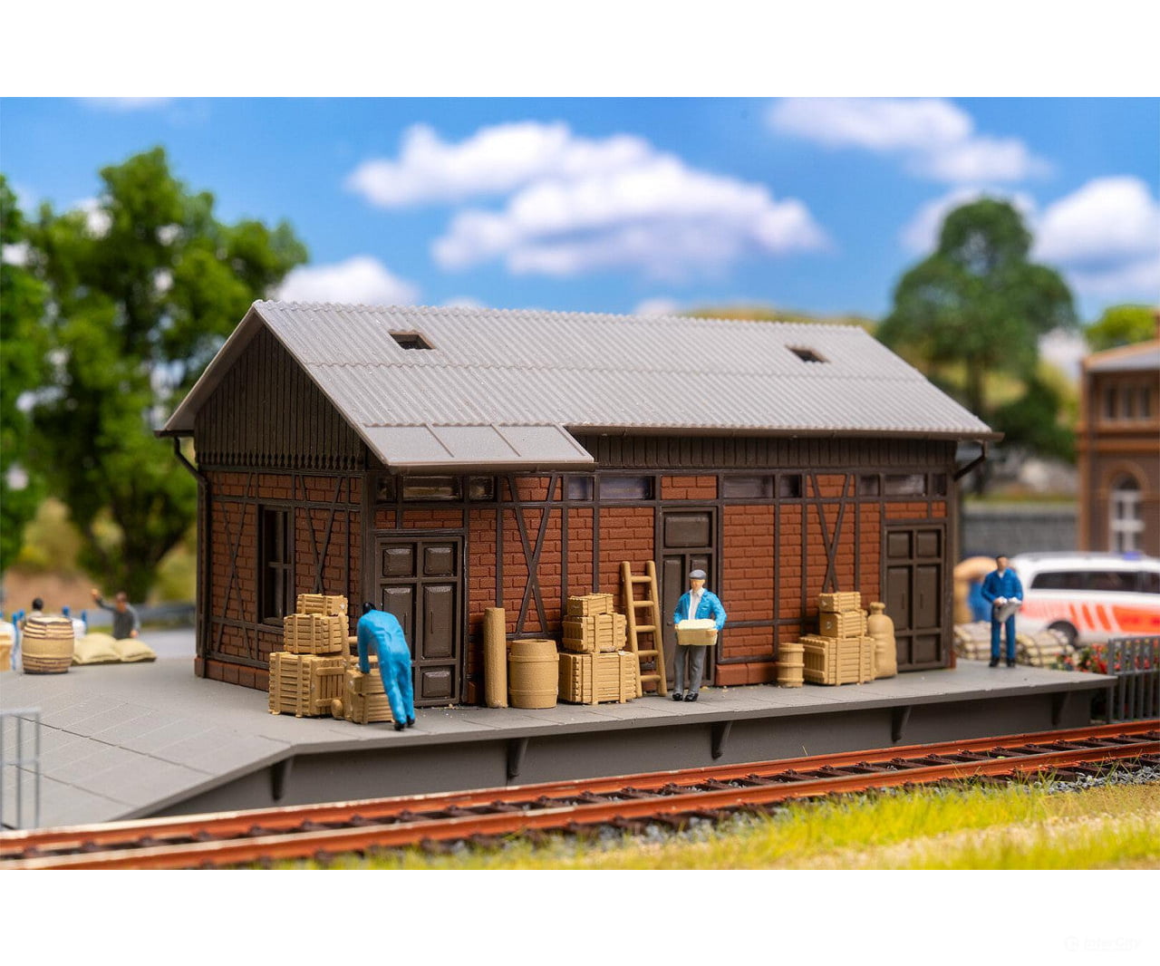 Faller 190088 HO Goods handling Promotional-Set - Structures