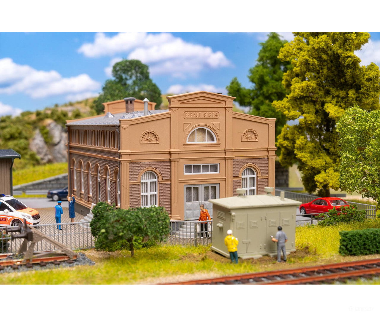 Faller 190088 HO Goods handling Promotional-Set - Structures