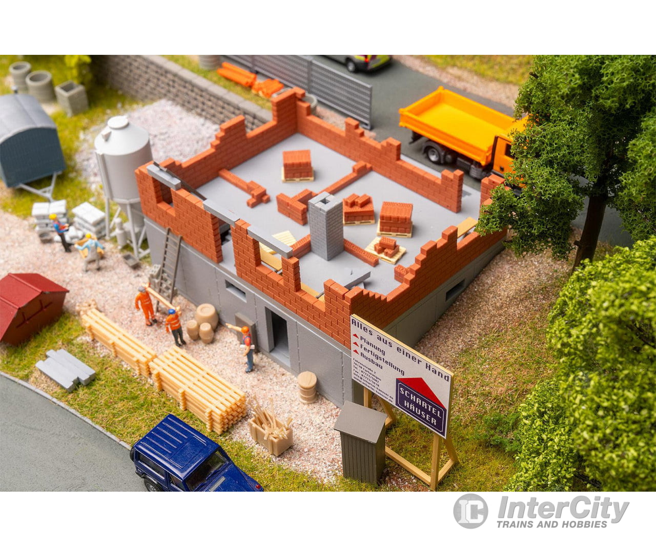 Faller 190089 HO On the building site Promotional-Set Structures