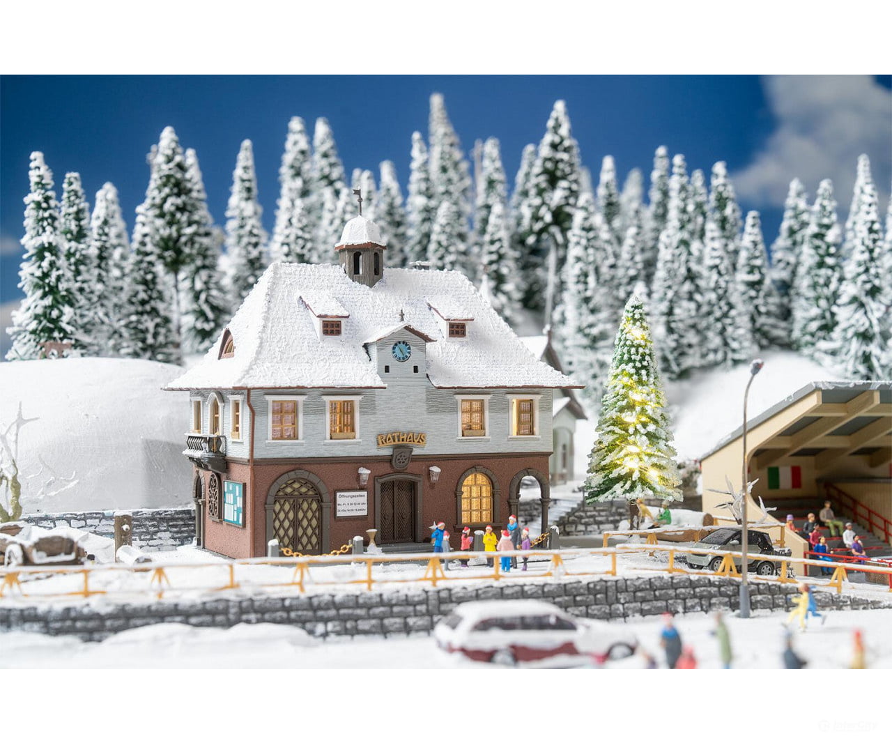 Faller 190093 HO Christmas singing Promotional-Set - Structures
