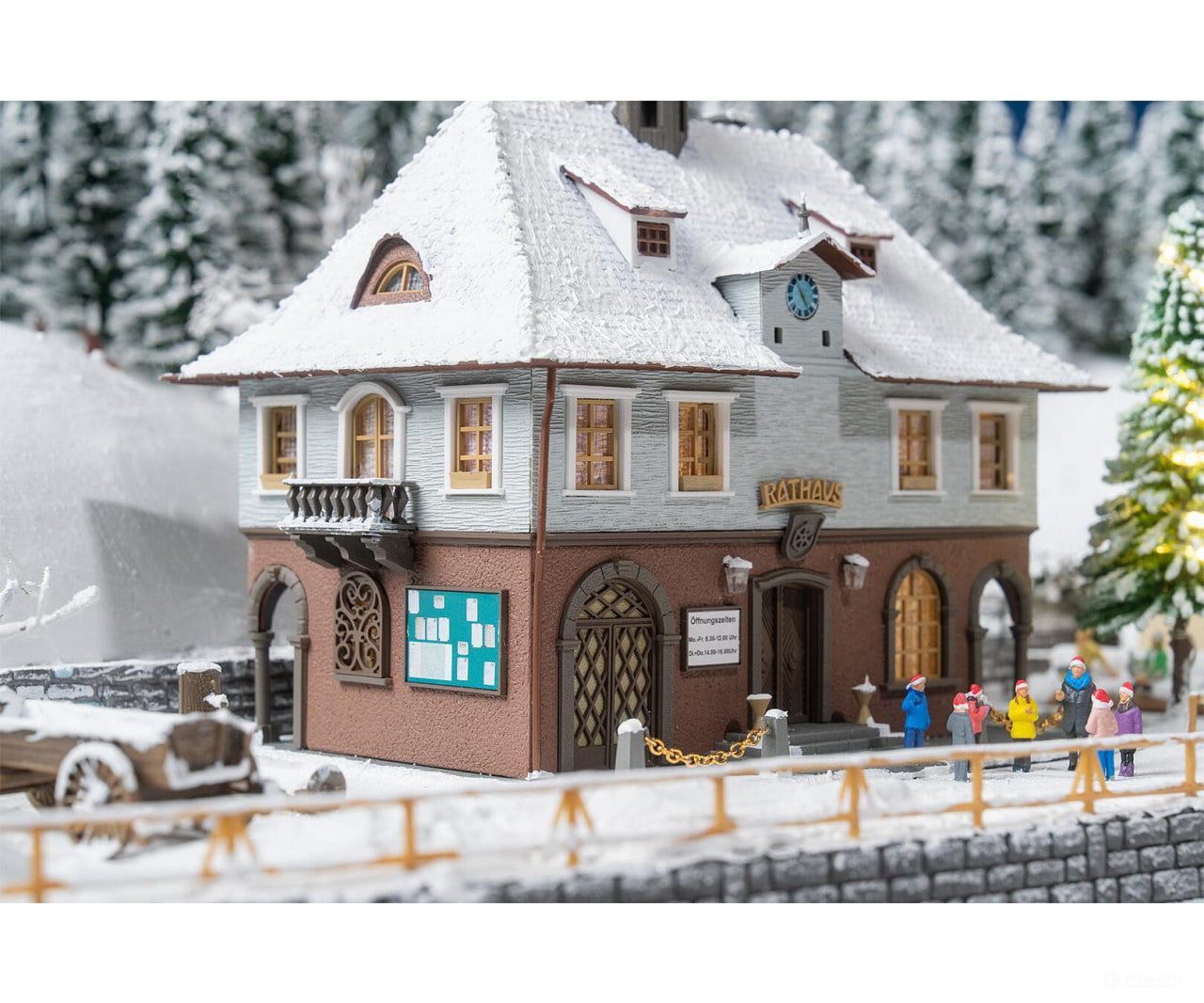 Faller 190093 HO Christmas singing Promotional-Set - Structures