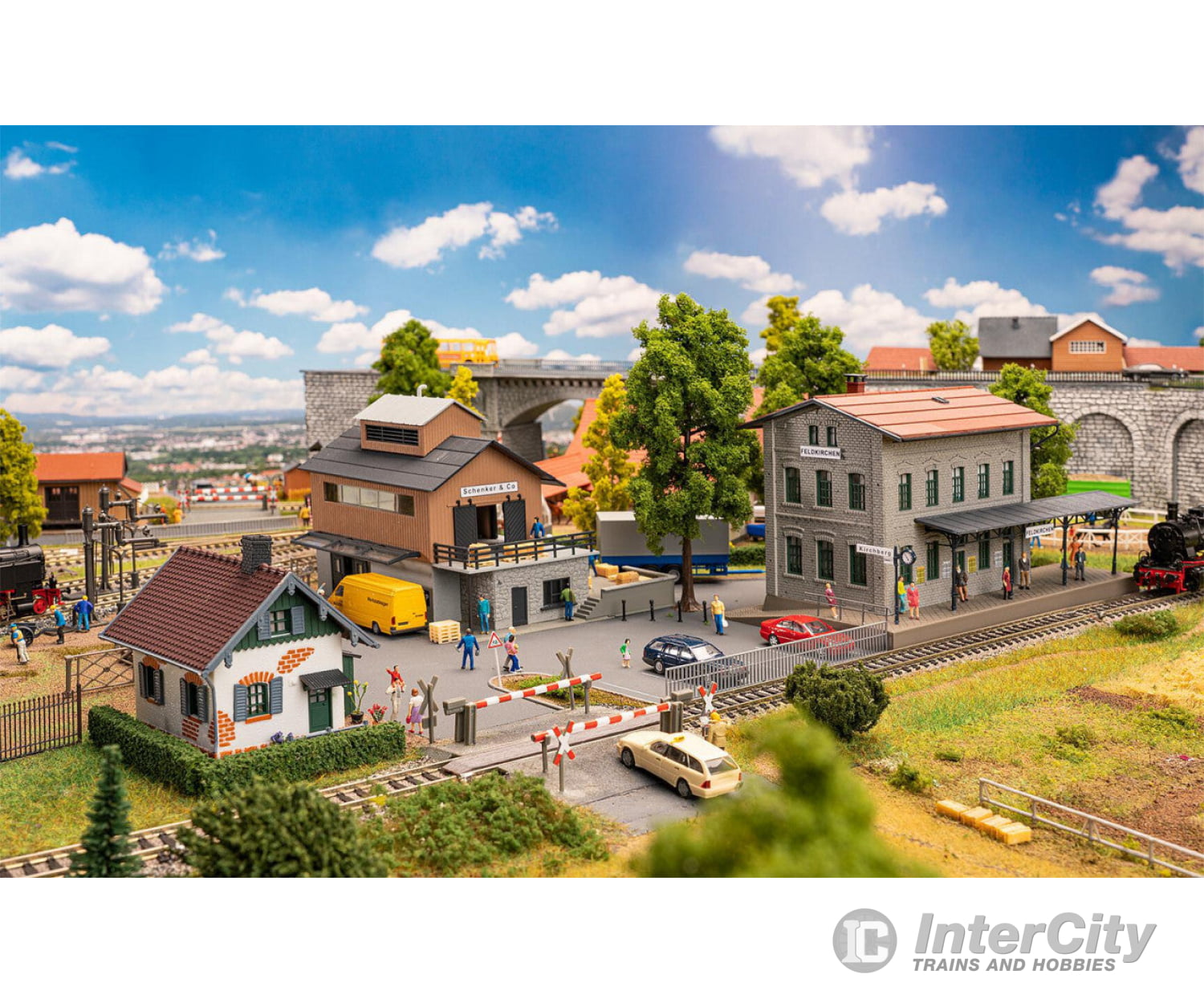 Faller 190137 Ho Feldkirchen Railway Station Promotional-Set Structures