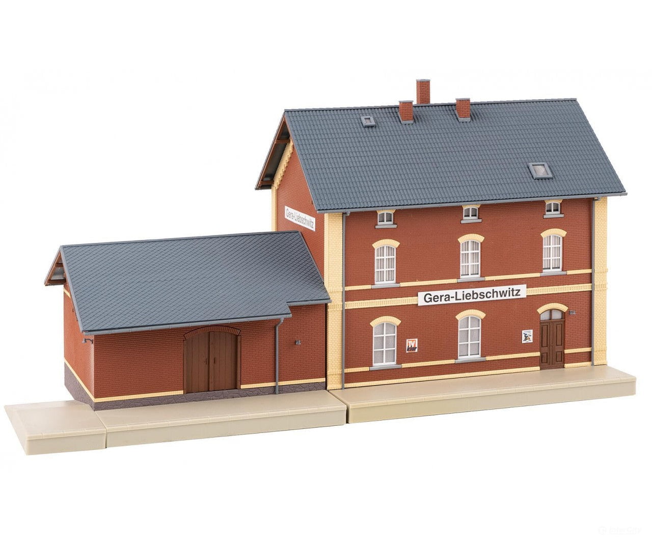 Faller 191759 Ho Gera-Liebschwitz Station Structures
