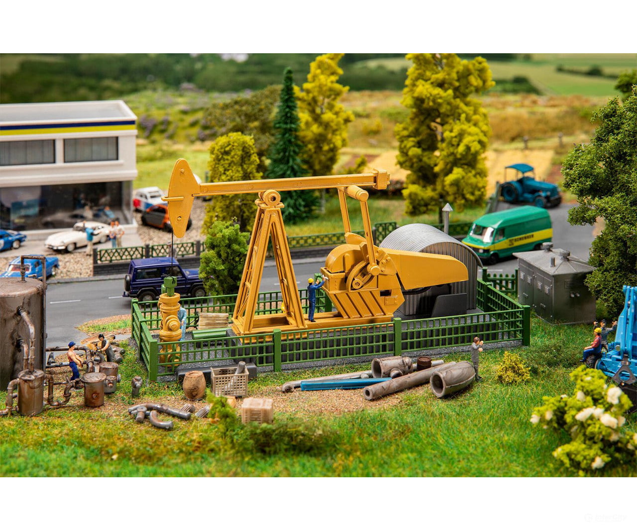 Faller 191813 HO Oil feed pump Scenery Details