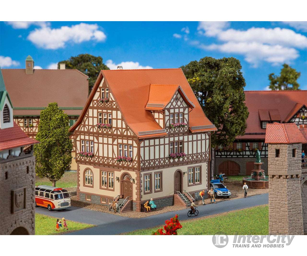 Faller 191818 Ho Bad Liebenstein Half-Timbered House Structures
