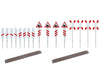 Faller 191831 HO Ungated railway crossing Structures