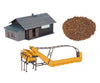 Faller 191841 HO Storage shed with conveyor belt - Structures