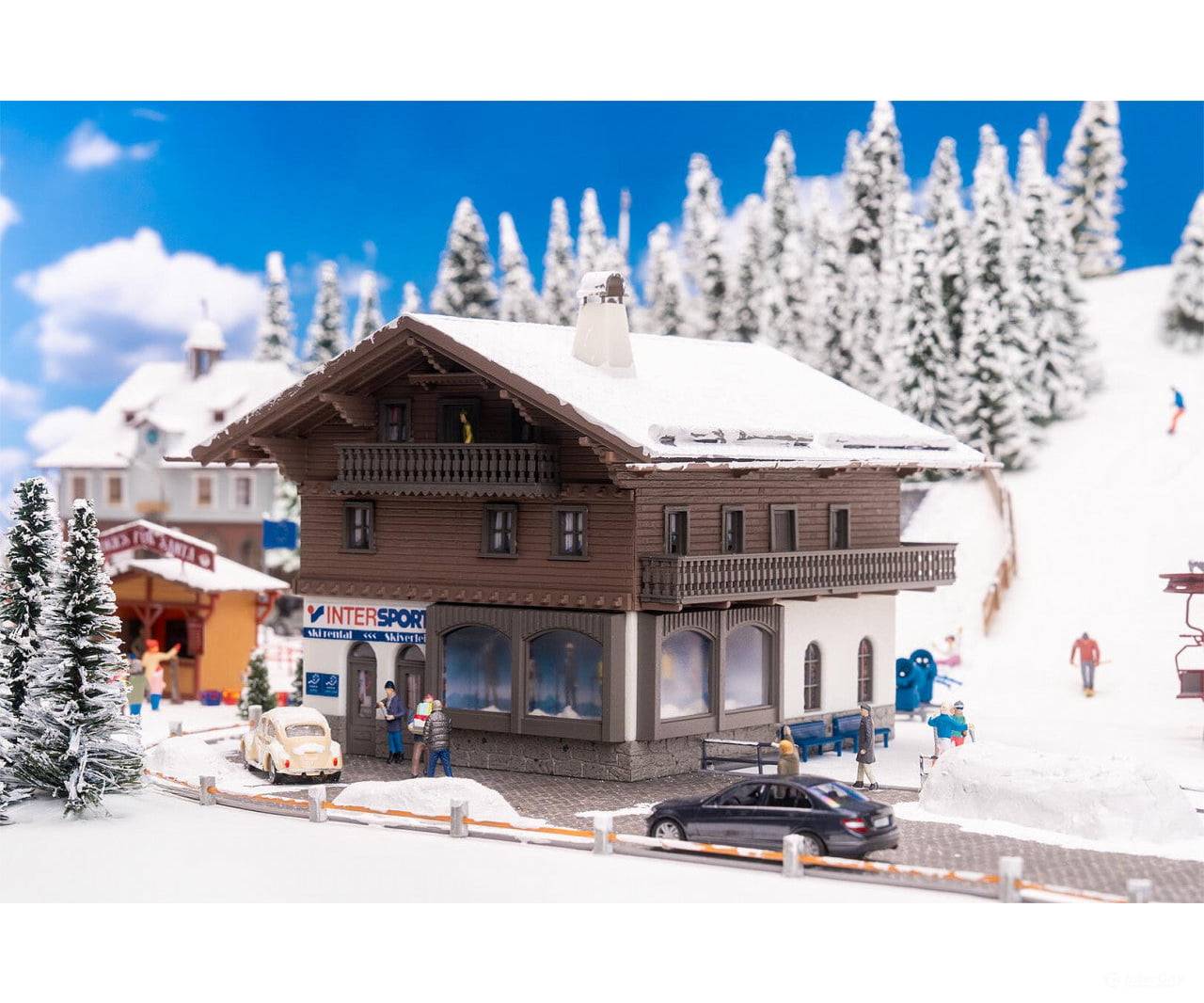 Faller 191845 HO INTERSPORT Ski shop - Structures