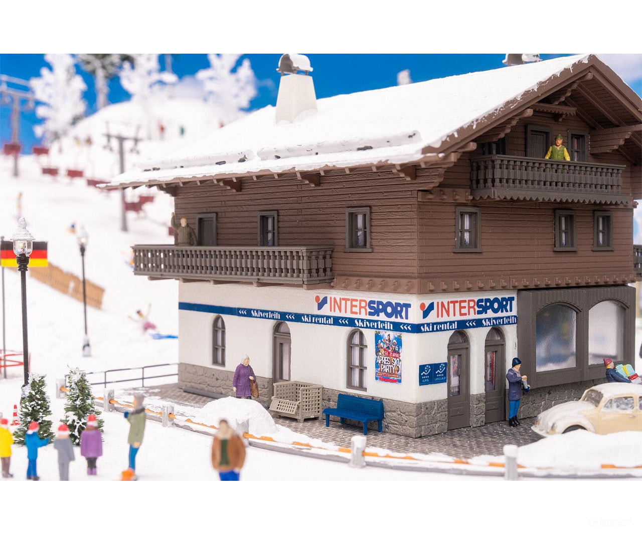 Faller 191845 HO INTERSPORT Ski shop - Structures