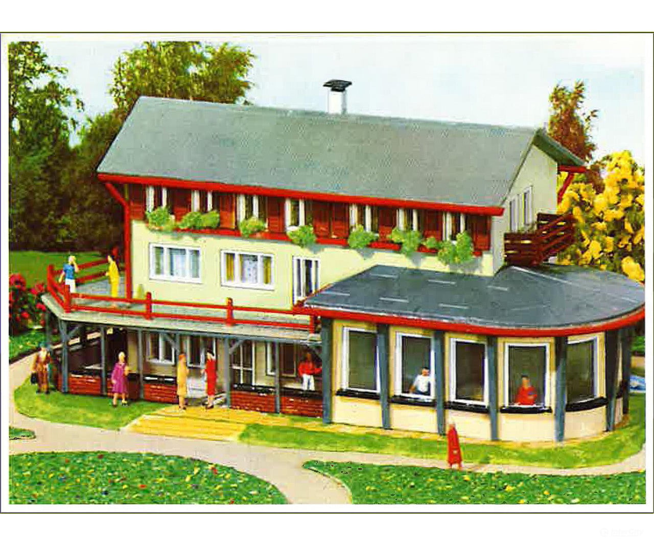 Faller 202226 N 2226 Café Restaurant - Structures
