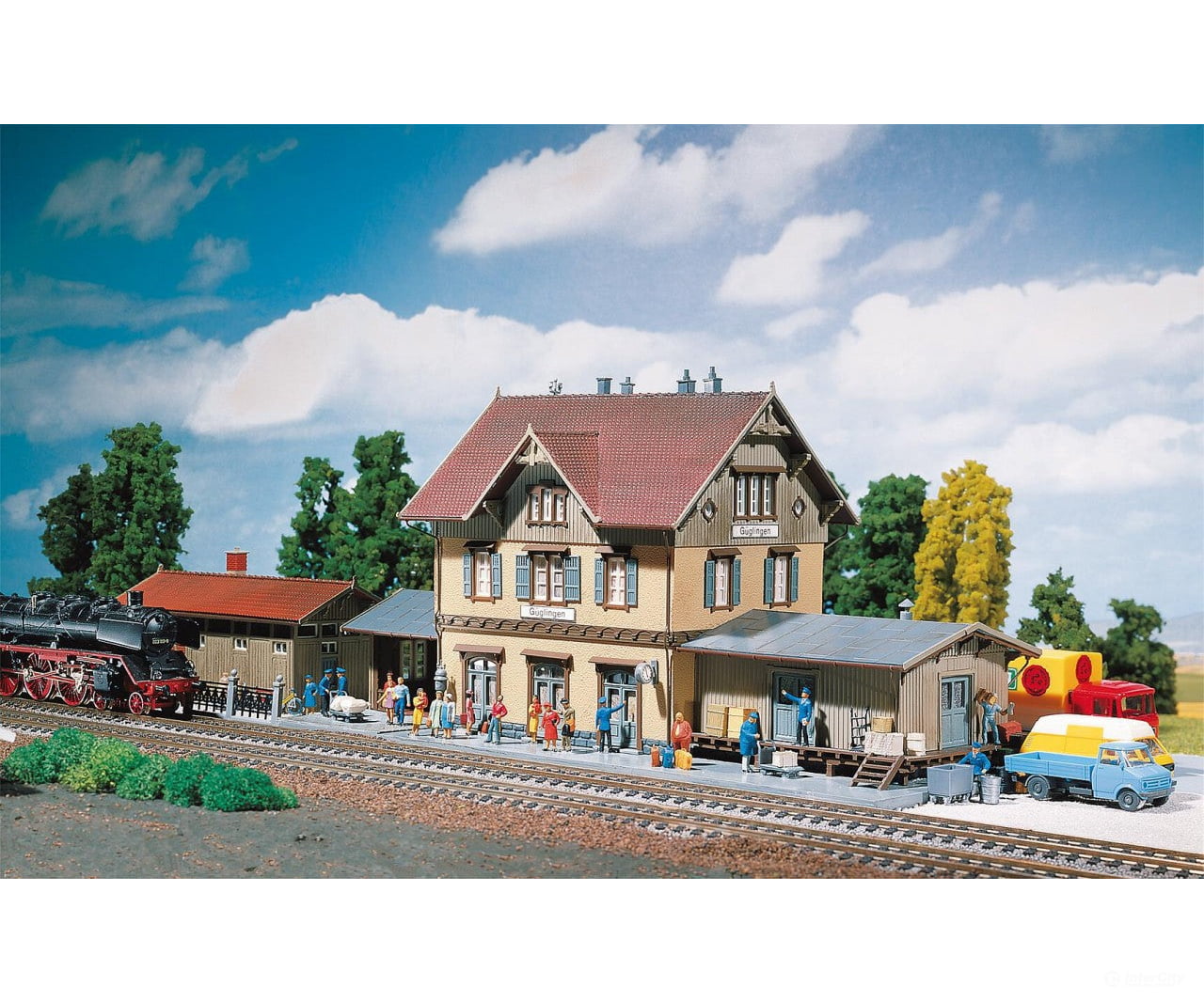 Faller 212107 N Güglingen Station Structures