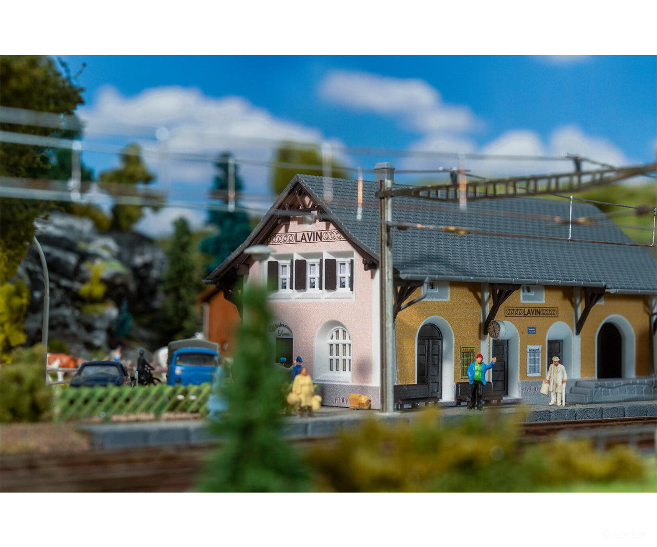 Faller 212128 N Lavin Railway station Structures