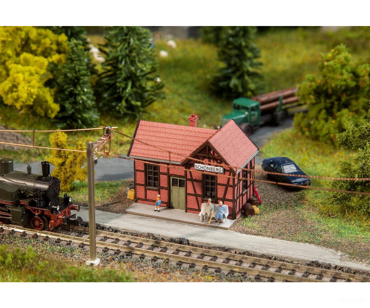 Faller 212150 N Schönberg Wayside Station Structures