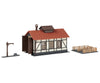 Faller 222104 N Segment Turntable With Engine Shed Structures